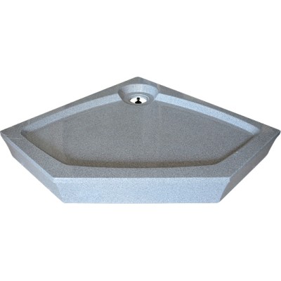 Поддон для душа GuteWetter Deluxe 100x100x16 P серый