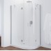 Душевой уголок Vegas Glass AFS-F 110*100 07 01 L профиль матовый хром, стекло прозрачное