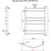 Полотенцесушитель водяной Тругор ЛЦ Приоритет ПМ 3 50x80x50