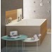 Смеситель Webert Living LV730401015 хром, на борт ванны