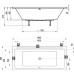 Акриловая ванна Ravak Formy 01 180x80 C881000000