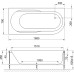 Акриловая ванна Royal Bath Azur RB 614203 L 170x80