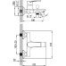 Смеситель Iddis Edifice EDISB00I02WA для ванны с душем