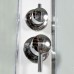 Душевая кабина Deto A01 LED+GM K N 100x100 с гидромассажем