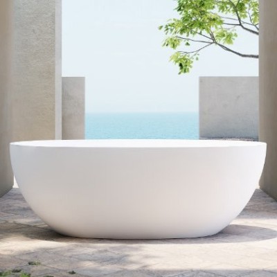 Ванна из искусственного камня ABBER Stein AS9620-1.6 165x78