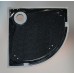 Поддон для душа GuteWetter Deluxe 100x100x4 R черный
