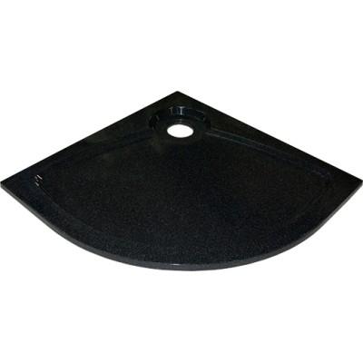 Поддон для душа GuteWetter Deluxe 100x100x4 R черный