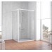 Душевой уголок Vegas Glass ZP+ZPV 120*90 01 01 профиль белый, стекло прозрачное