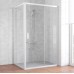 Душевой уголок Vegas Glass ZP+ZPV 120*90 01 01 профиль белый, стекло прозрачное