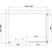 Душевой уголок Vegas Glass ZP+ZPV 120*100 09 01 профиль золото, стекло прозрачное