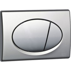 Кнопка смыва AlcaPlast ALCA M72 хром матовый 