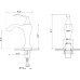 Смеситель Kraus Ventus KEF-15001BN для раковины