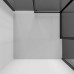 Душевое ограждение Niagara NG-2828-34BLACK 80x80