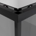 Душевое ограждение Niagara NG-2828-34BLACK 80x80