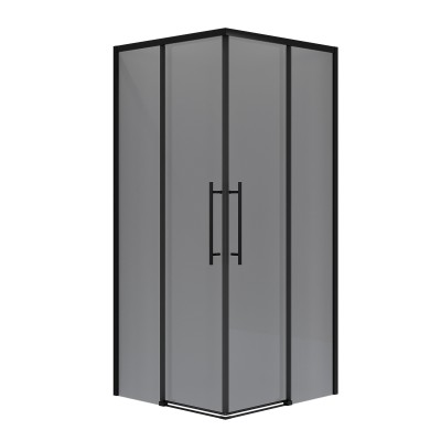 Душевое ограждение Niagara NG-2828-34BLACK 80x80