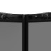 Душевое ограждение Niagara NG-2828-34BLACK 80x80