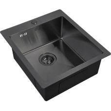 Мойка кухонная Zorg Inox PVD 4551 grafit 