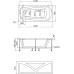 Акриловая ванна 1MarKa Elegance 170х70