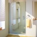 Душевая дверь в нишу GuteWetter Lux Door GK-102 левая 95 см стекло бесцветное, профиль хром