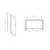 Душевая дверь в нишу Abber Sonnenstrand AG04120S 120x195