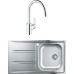 Комплект  Мойка кухонная Grohe K400 31566SD0 + Смеситель Grohe Eurostyle Cosmopolitan 31126002 для кухонной мойки