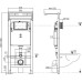 Система инсталляции для унитазов Iddis Unifix UNI0000i32