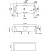 Акриловая ванна 1MarKa Agora 170x75