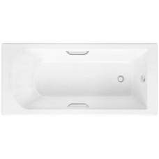 Ванна из искусственного камня Delice Scandi 175x70 глянцевая с ручками хром DLR330028R-G