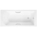 Ванна из искусственного камня Delice Scandi 175x70 глянцевая с ручками хром DLR330028R-G