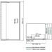 Душевой уголок Wasserkraft Berkel 48P17 100x80 см