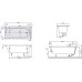 Акриловая ванна Villeroy & Boch O.NOVO UBA170CAS2V-01 SOLO 170