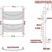 Полотенцесушитель водяной Ника Arc ЛД (г3) Skala toxo 80/40-14