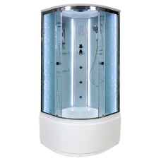 Душевая кабина AvaCan EM5011 LED+GM 110x110 с гидромассажем