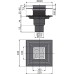 Душевой трап AlcaPlast APV4344