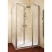 Душевой уголок GuteWetter Practic Rectan GK-402 правая 95x90 см стекло бесцветное, профиль матовый хром