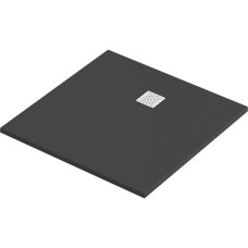 Душевой поддон Good Door Essentia 100x100 черный