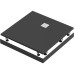 Душевой поддон Good Door Essentia 100x100 черный