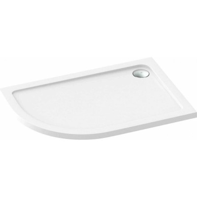 Душевой поддон Good Door Раунд R 120x80 белый