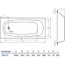 Стальная ванна Koller Pool Universal 160x70 см