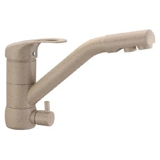 Смеситель Zorg Clean Water ZR 400 KF-12 песочный для кухонной мойки 