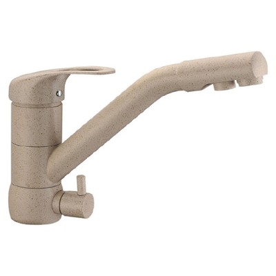 Смеситель Zorg Clean Water ZR 400 KF-12 песочный для кухонной мойки