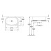 Раковина Villeroy & Boch Architectura 4126 6001 alpin