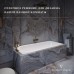 Чугунная ванна Vinsent Veron Soissons 170x70x42 с дугообразными хромированными ручками