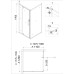 Душевое ограждение Niagara NG-43-12AG-A110G 120x110