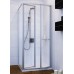 Душевой уголок GuteWetter Practic Square GK-402 правая 70x70 см стекло бесцветное, профиль матовый хром