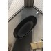 Прозрачная ванна ABBER Kristall AT9701Onyx 165x78