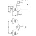 Смеситель Migliore Ermitage ML.ERM-7038 Bi Br для душа