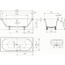 Стальная ванна Kaldewei Classic Duo 110 180x80