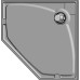 Поддон для душа GuteWetter Deluxe 100x100x4 P белый