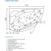 Акриловая ванна Акватек Аякс-2 AYK170-0000085 170x110 L